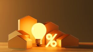 Glödlampa, byggnader och procent - elmarknaden